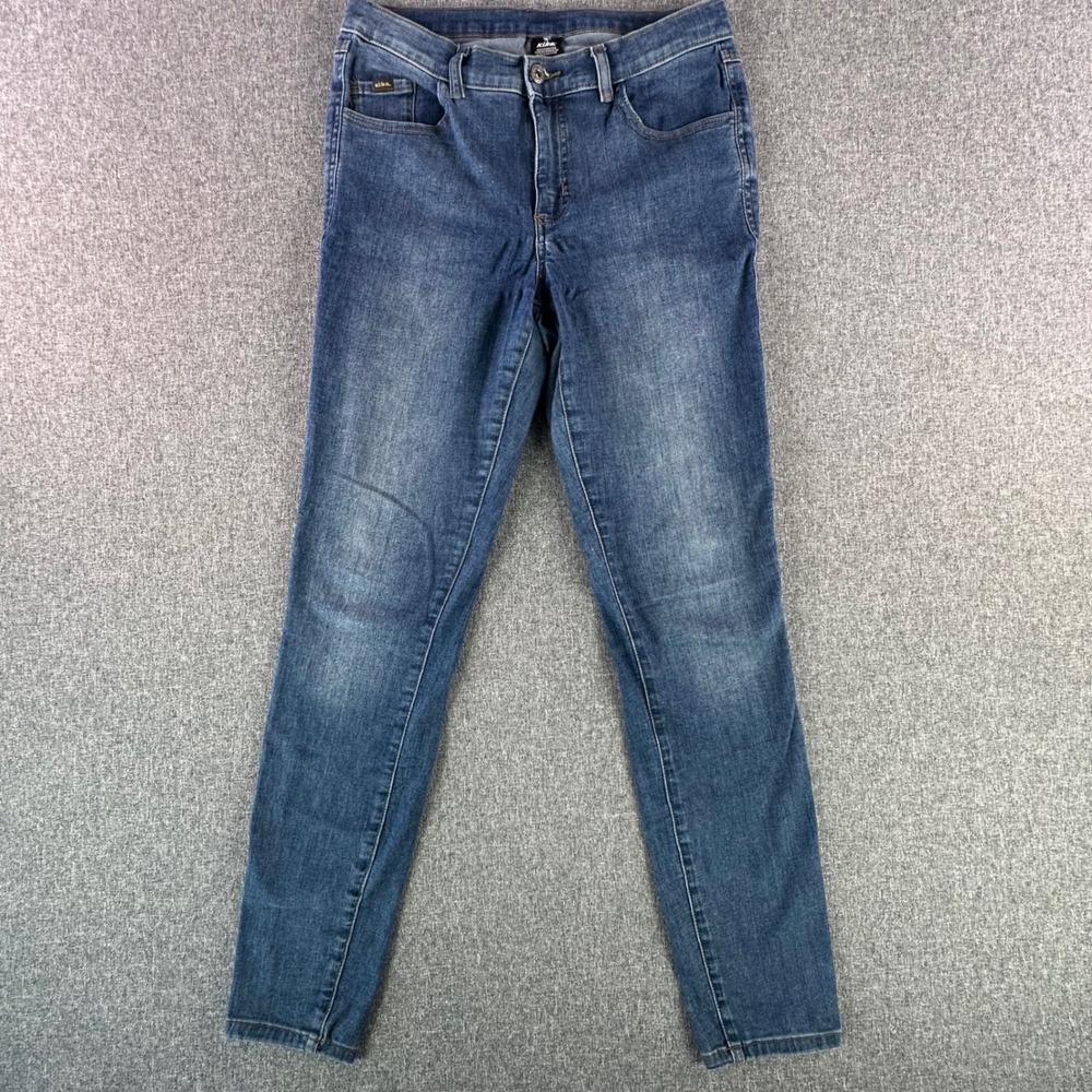 KUHL Jeans Womens 8 Regular Skinny Blue Indigo Dye Stretch Denim Pants